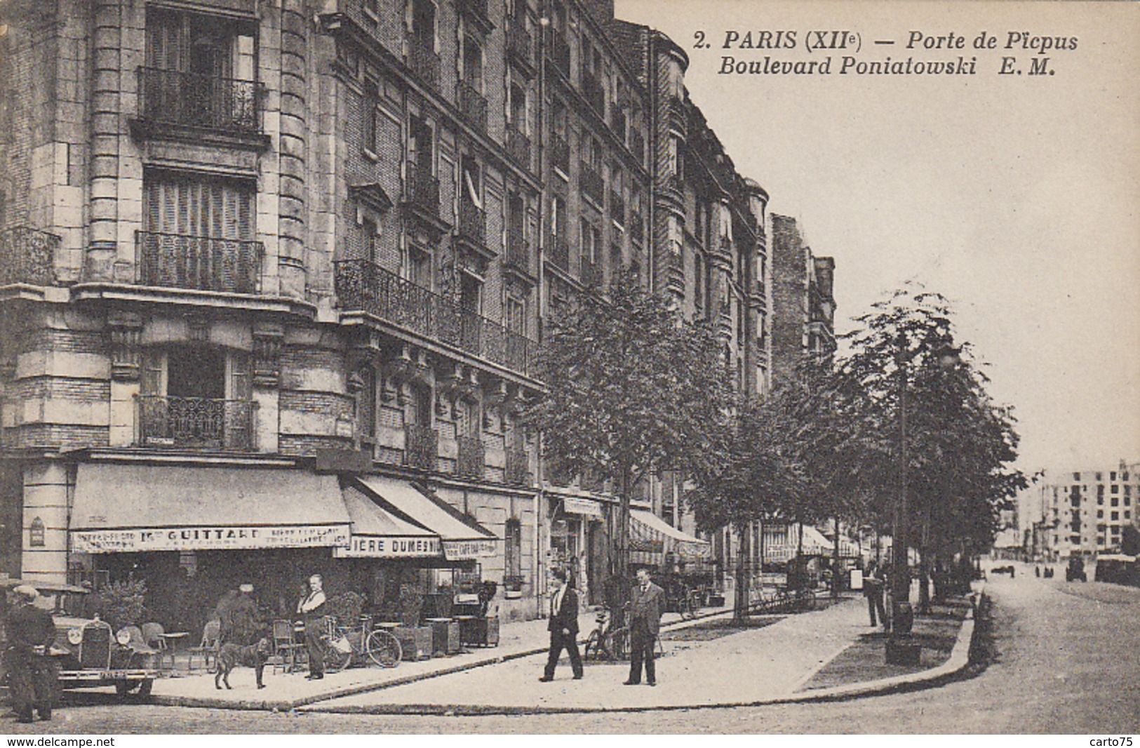 Paris 75 - Immeuble Porte De Picpus Boulevard Poniatowski - Bière Dumesnil Maison Guittard - Distrito: 12