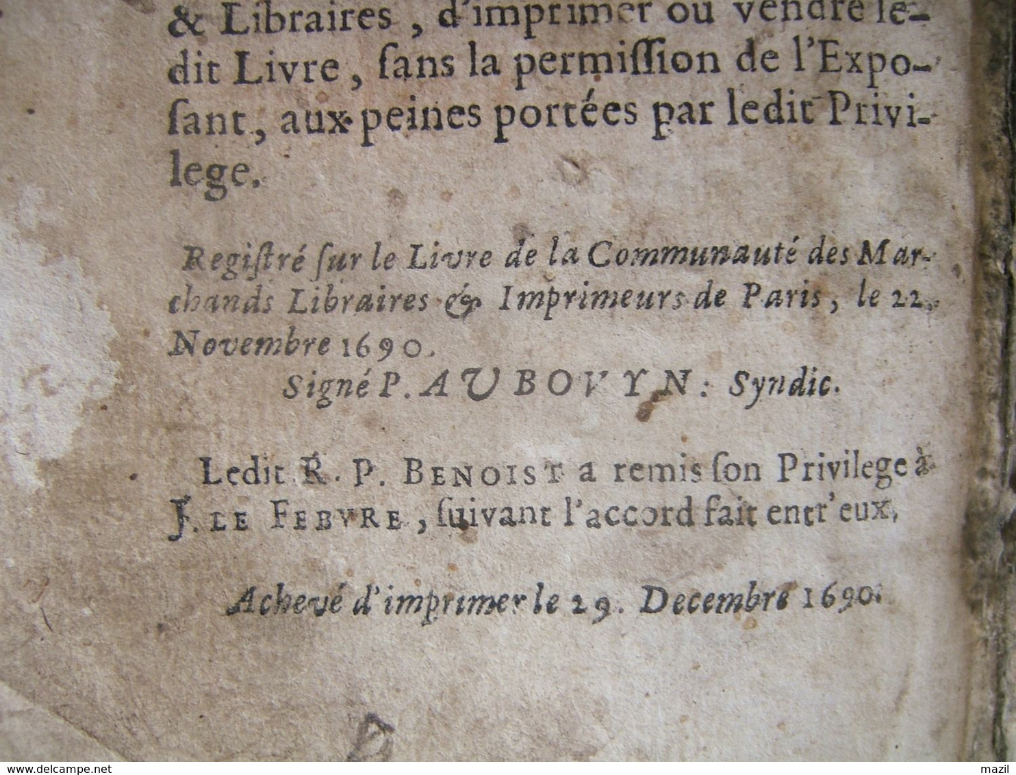 Jean Benoist  : Histoire des Albigeois     1690