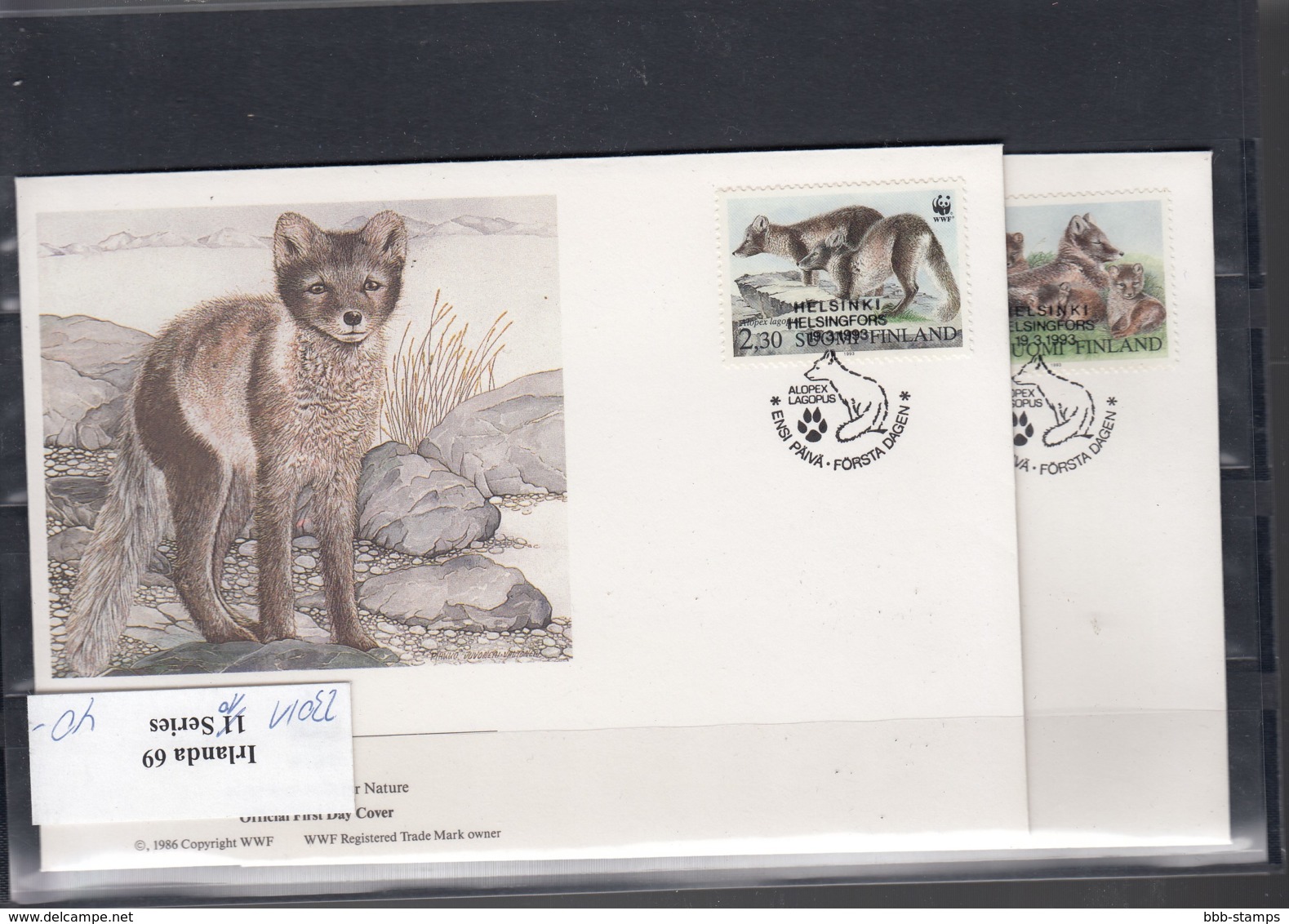 WWF Issue Michel Cat.No. Finland 1202/1205 FDC - FDC