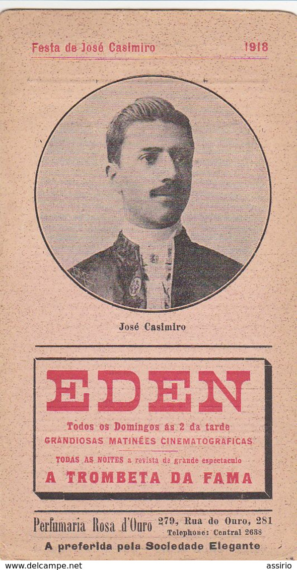 Portugal  -Tauromaquia -José Casimiro  1918 - Historische Dokumente