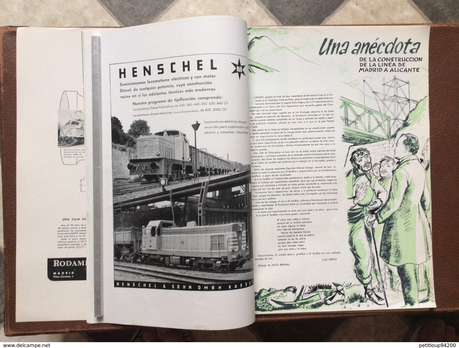 REVUE  CIRQUE  No 67  Réseau National des Chemins de Fer Espagnoles RENFE  Trenes Circo  ESPAGNE  Annee 1965y