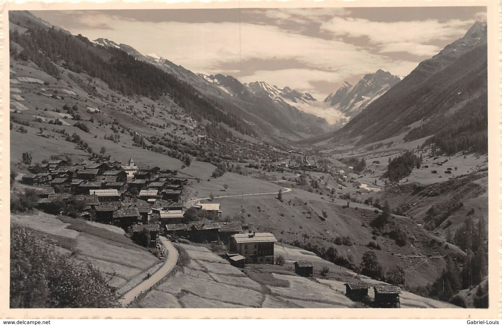 Ferden In Lötschen Langgletscher - Ferden