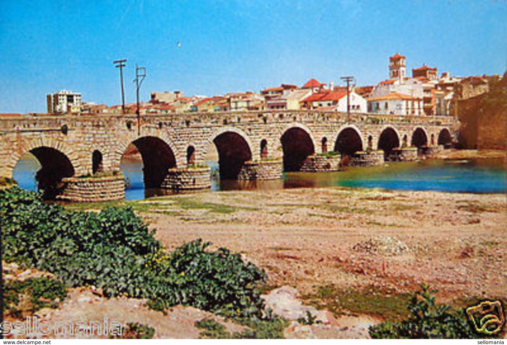 POSTAL DEL PUENTE ROMANO MERIDA BADAJOZ EXTREMADURA POSTCARD POTSKARTE   CC03015 - Autres & Non Classés