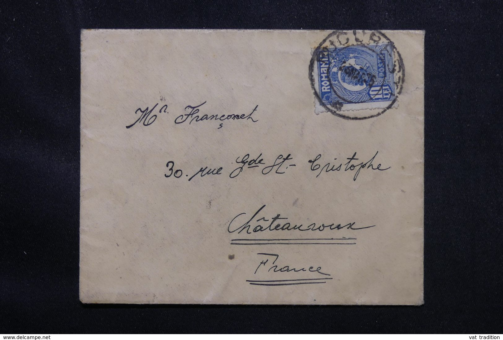 ROUMANIE - Enveloppe De Bucarest Pour La France En 1925 - L 69414 - Briefe U. Dokumente