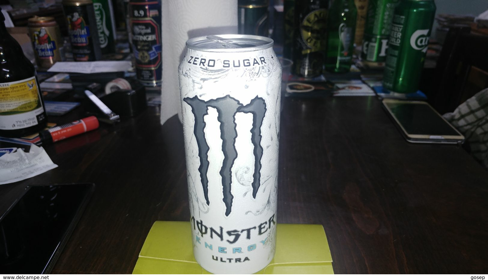 Israel-monster Energy-ultra(blue)-(500mill)-(number 3) - Spiritueux