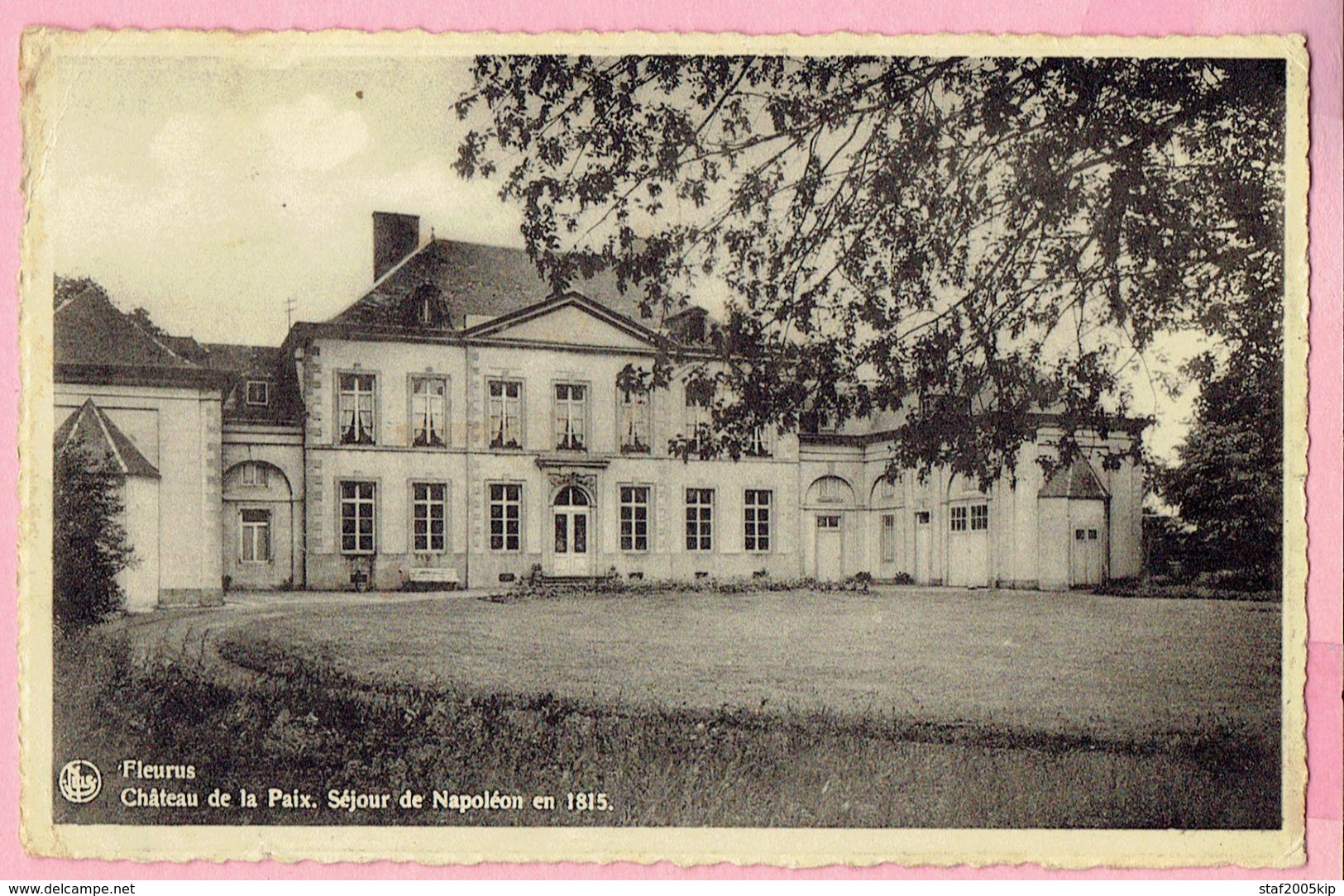 Fleurus - Château De La Paix - Séjour De Napoléon En 1815 - 1949 - Fleurus