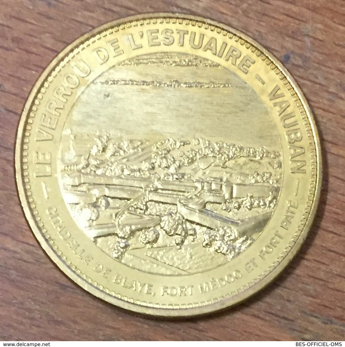 33 BLAYE VERROU DE L'ESTUAIRE VAUBAN MDP 2013 MÉDAILLE MONNAIE DE PARIS JETON TOURISTIQUE MEDALS COINS TOKENS - 2013