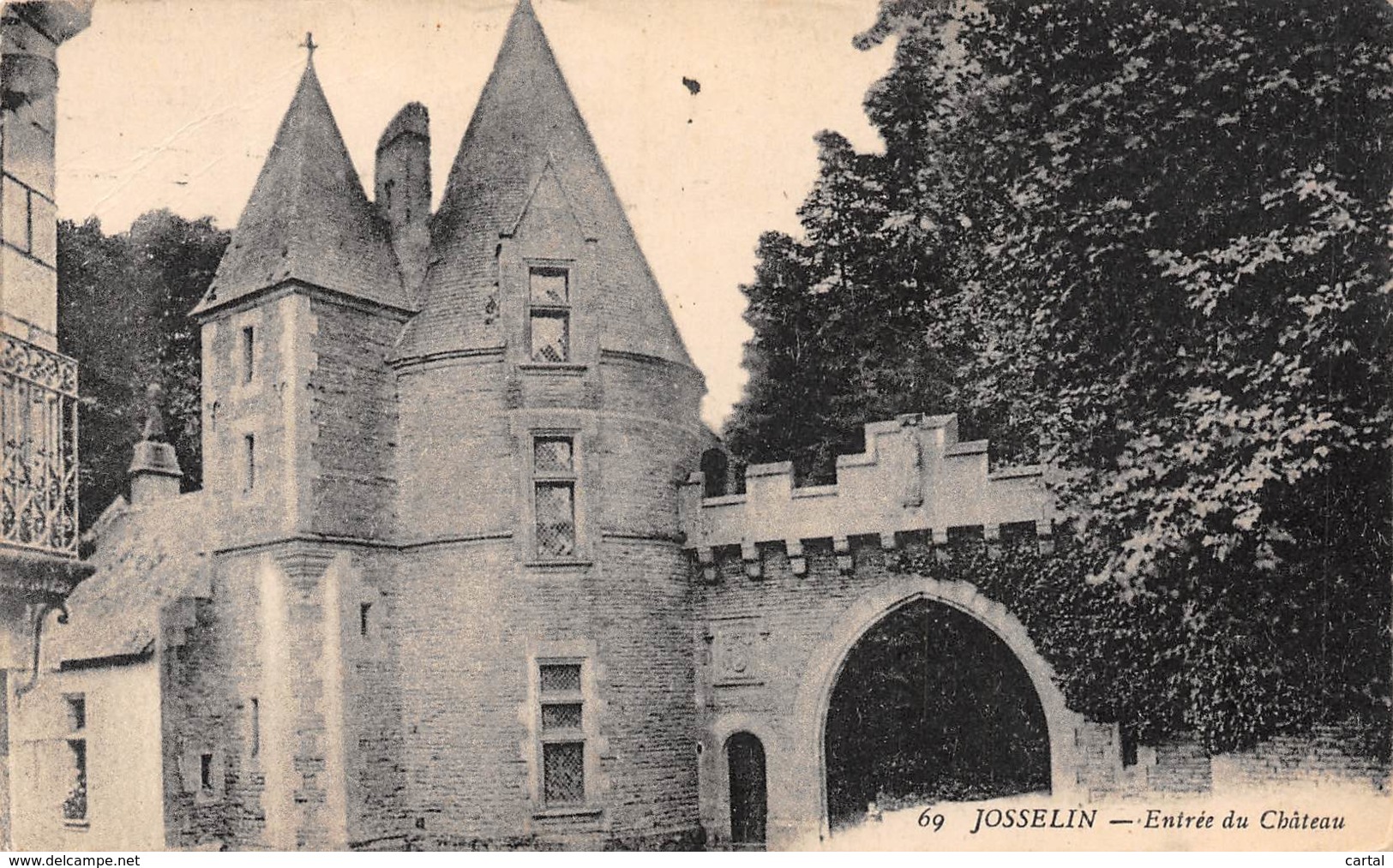 56 - JOSSELIN - Entrée Du Château - Josselin