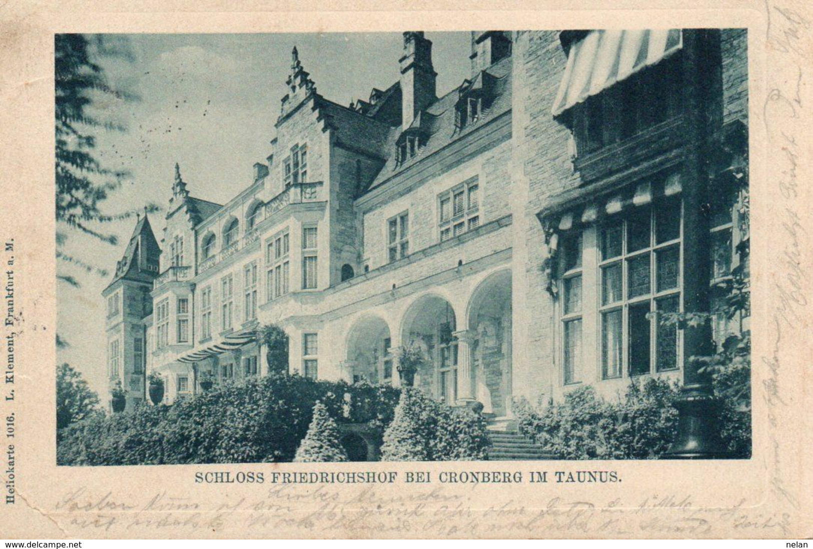 SCHLOSS FRIEDRICHSHOF BEI CRONBERG IM TAUNUS-1903 - Kronberg