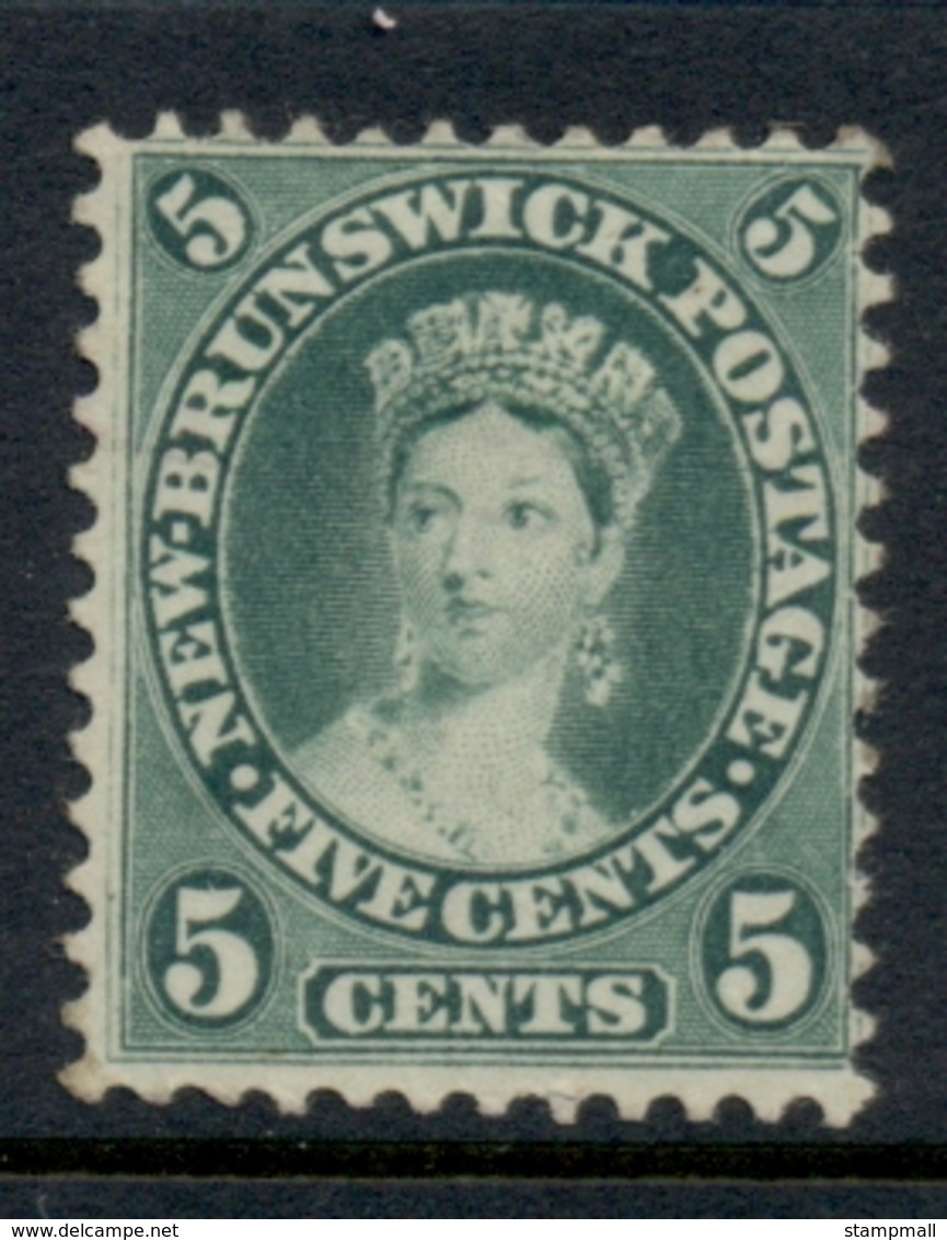 New Brunswick 1860-63 QV Portrait 5c MNG - Used Stamps