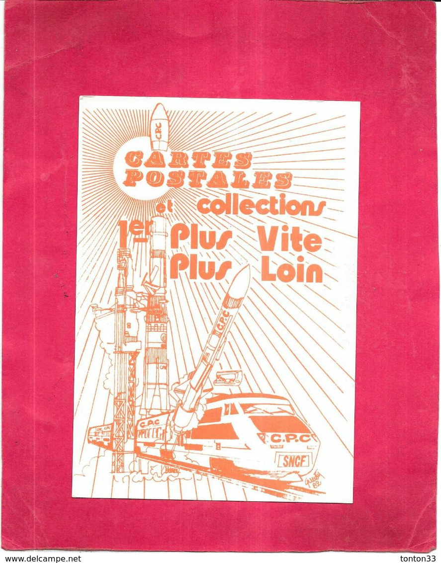 ILLUSTRATEUR  Etienne QUENTIN - Cartes Postales Et Collections - Plus Vite Plus Loin - 230820 - - Quentin