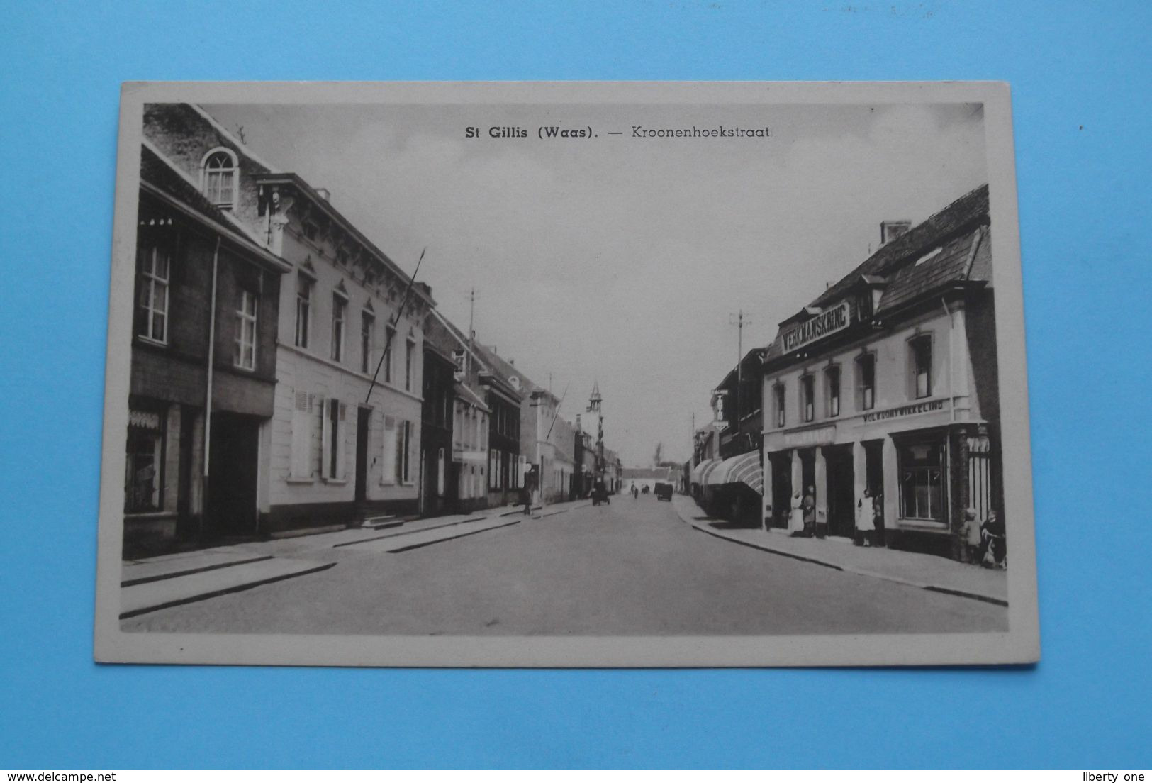 KROONENHOEKSTRAAT St. Gillis ( Waas ) ( H. De Nys / Papeterie St. Amand ) Anno 19?? ( Zie Foto's ) ! - Sint-Gillis-Waas