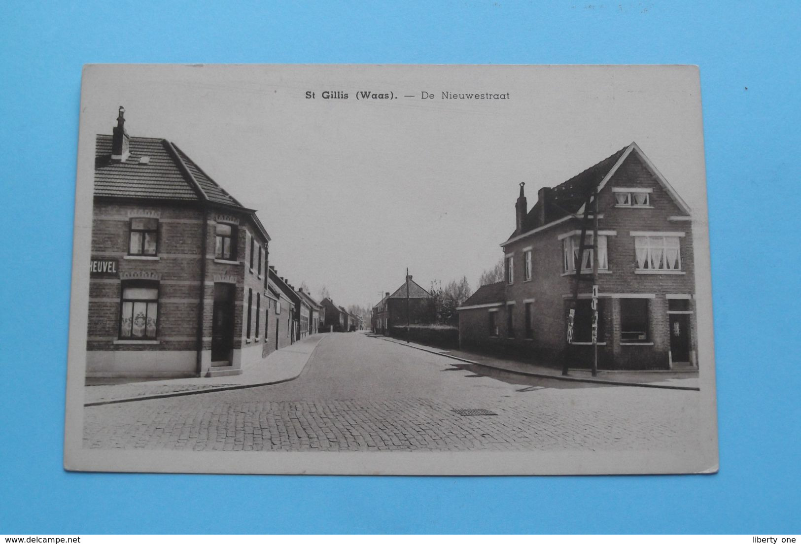 De NIEUWESTRAAT St. Gillis ( Waas ) ( H. De Nys / Papeterie St. Amand ) Anno 19?? ( Zie Foto's ) ! - Sint-Gillis-Waas
