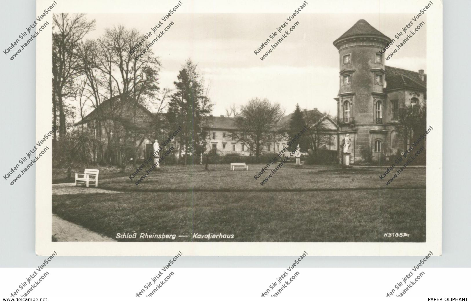 0-1944 RHEINSBERG, Schloß, Kavalierhaus - Rheinsberg