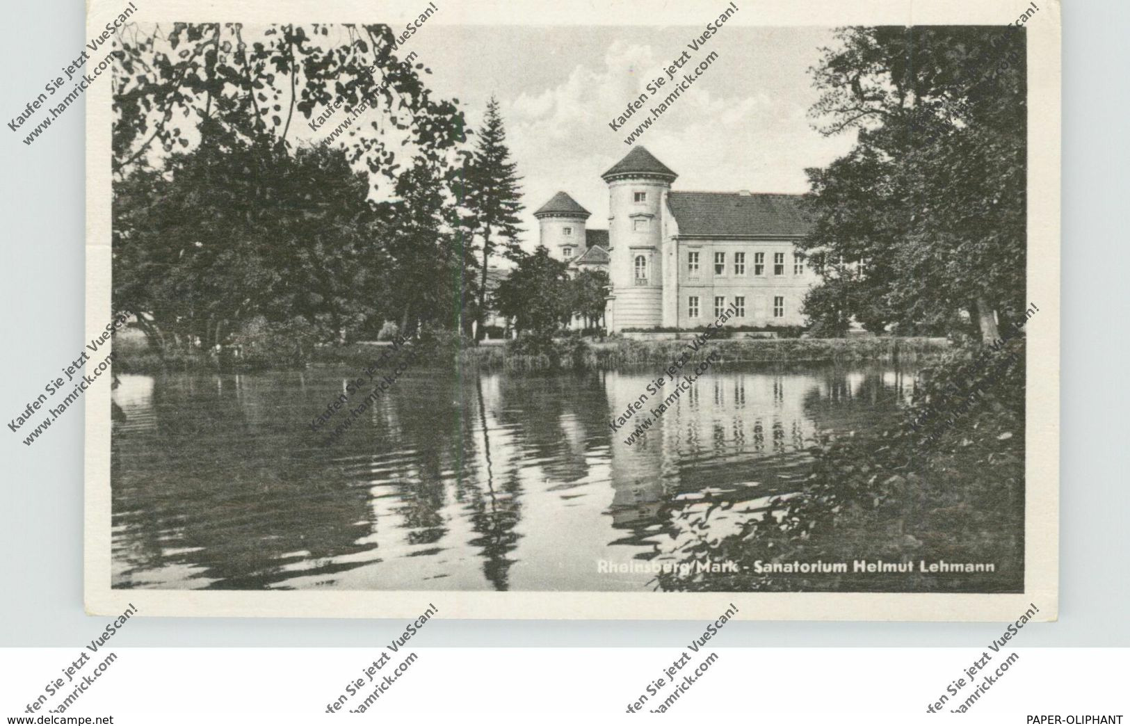 0-1944 RHEINSBERG, Sanatorium Helmut Lehmann, 1954 - Rheinsberg