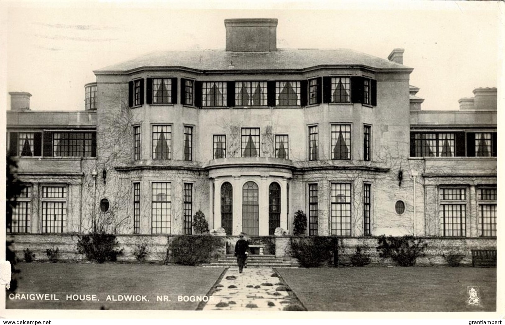 Craigwell House, Aldwick, Near Bognor, Sussex, England - Posted 194 1 From Bognor With Stamp - Bognor Regis
