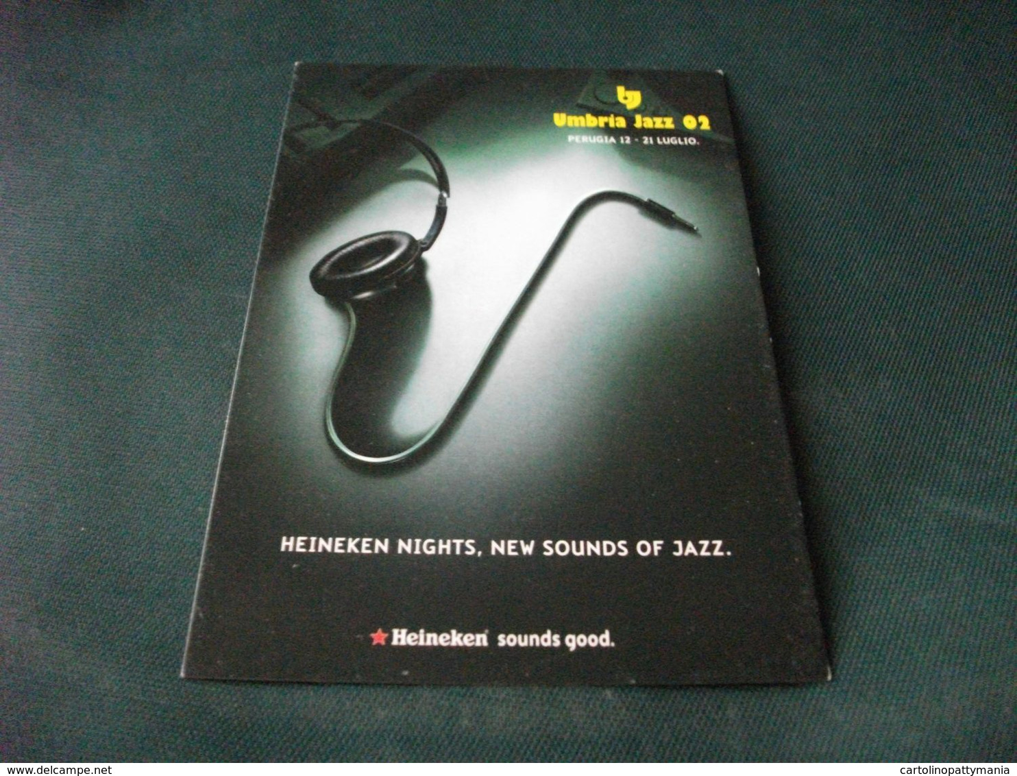 Umbria Jazz Perugia BIRRA BIER   Heineken Nights New Sounds Of Jezz PROMOCARD N° 3166 - Publicidad