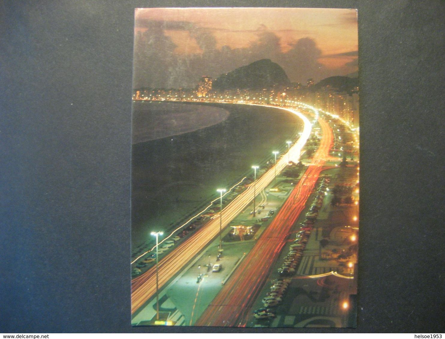 Brasilien- Rio De Janeiro, Ansichtskarte Mit Der Weltberühmten Copacabana - Copacabana