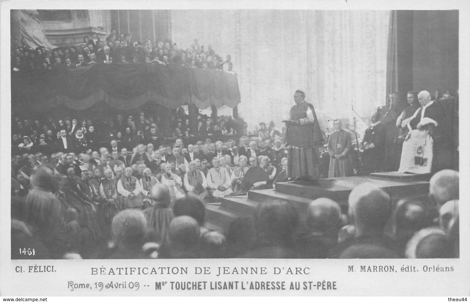 ITALIE - ROME - Lot de 10 Cartes - Béatification de Jeanne D'ARC des 18 et 19 Avril 1909 - PIE X - Religion