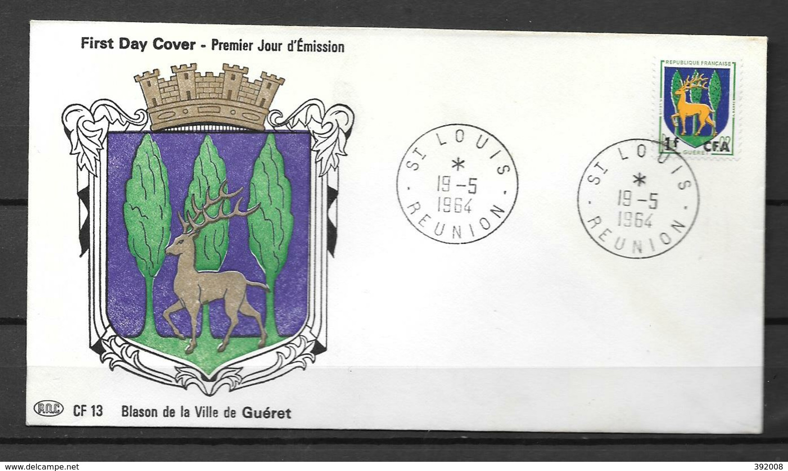 1964 - 1 - 342 - Guéret - Storia Postale