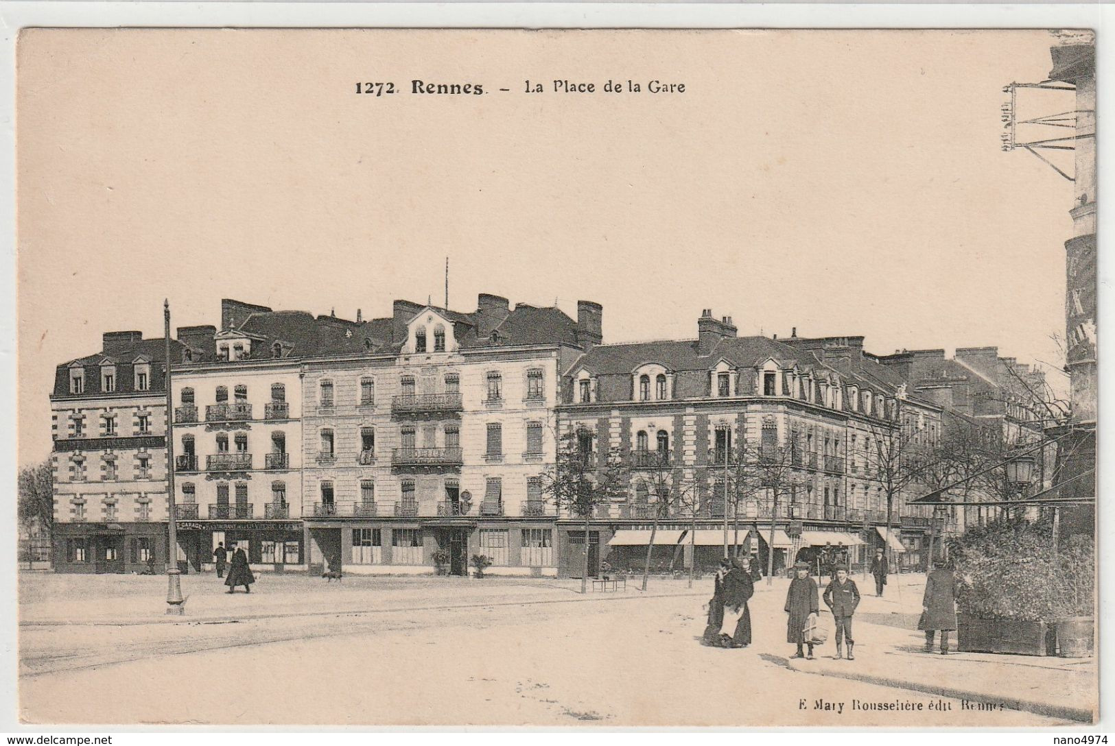 Rennes - Place De La Gare - Epicerie De La Gare - Restaurant A La Gde Vitesse ? - Rennes