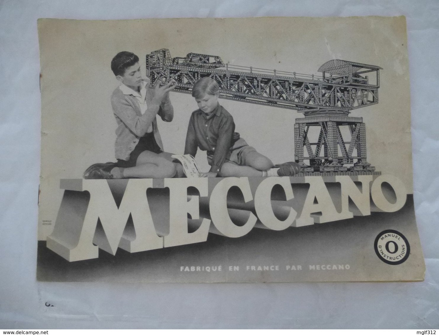 MECCANO : MANUEL D'INSTRUCTION N° 0 De 1954 - 29 Modèles - Meccano