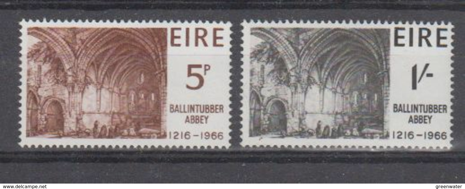 Ireland 1956 Ballintuber Abbey 2v ** Mnh (49632) - Nuovi