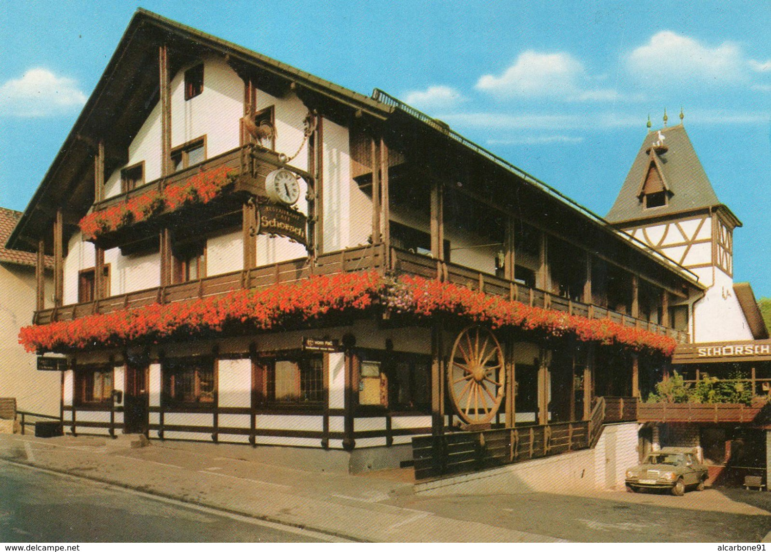 ERLENBACH - Restaurant Café Pension Schorsch - Erlenbach