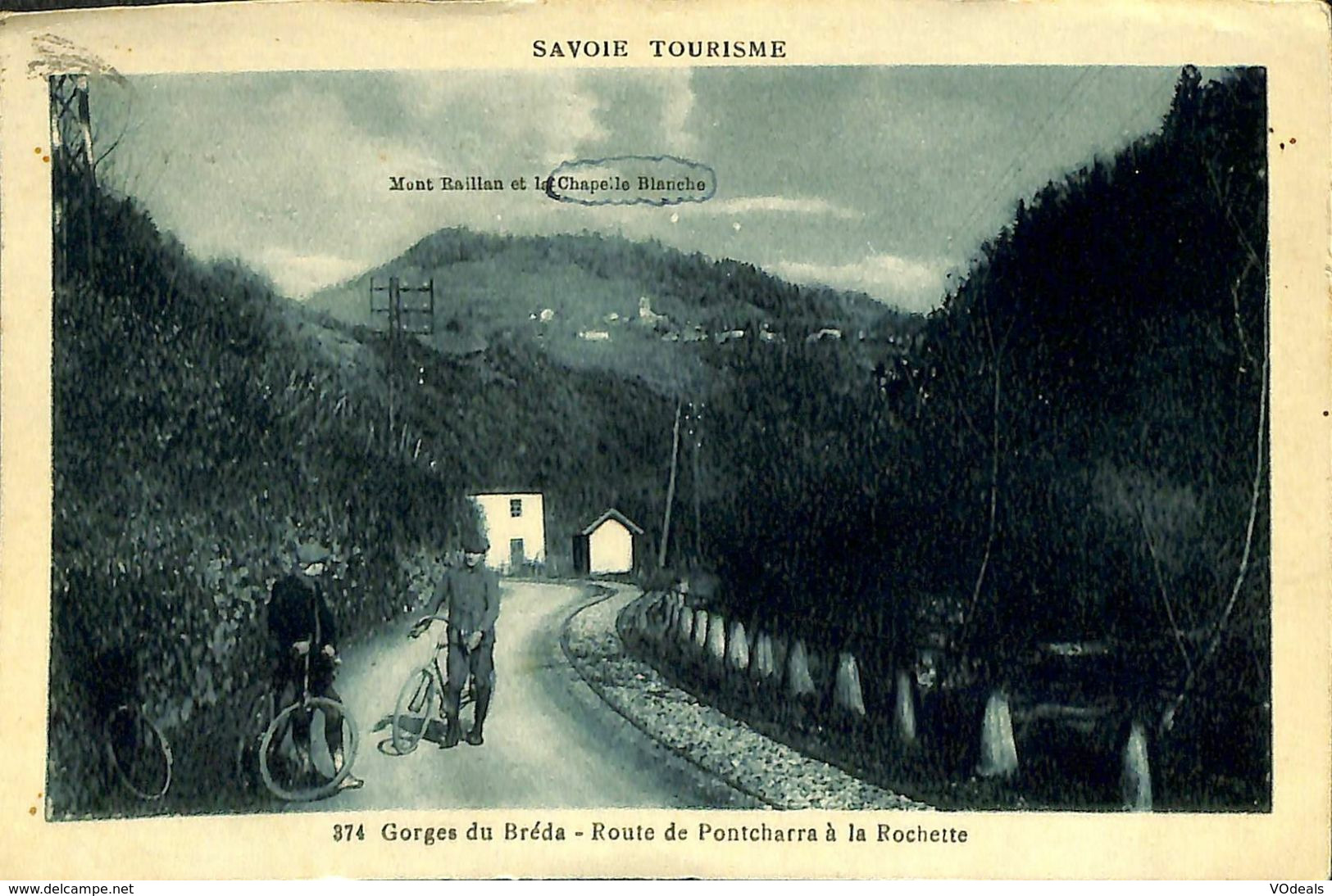 030 131 - CPA - France (38) Isère - Gorges Du Bréda - Route De Pontcharra à La Rochette - Pontcharra