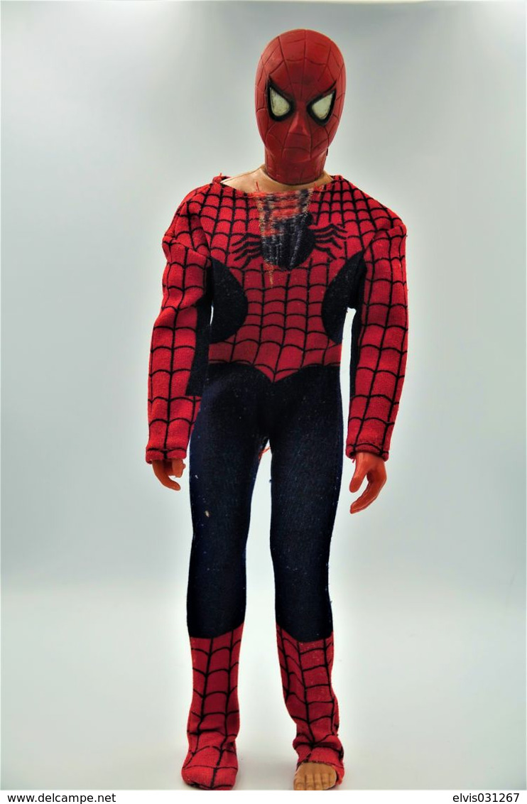 Vintage MEGO - ACTION COMIC FIGURES SUPER HEROES - SPIDERMAN 12" - Mego 1975-78 - Action Man - Action Man