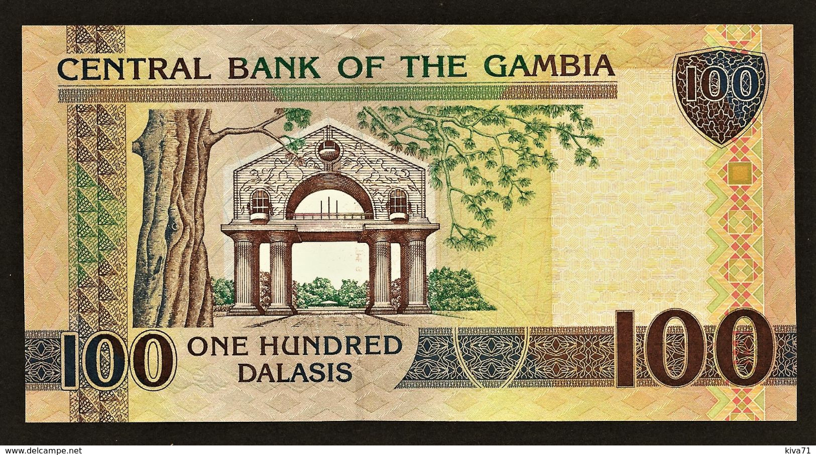 100 Dalasis "GAMBIE"    UNC     Bc 57 - Gambie