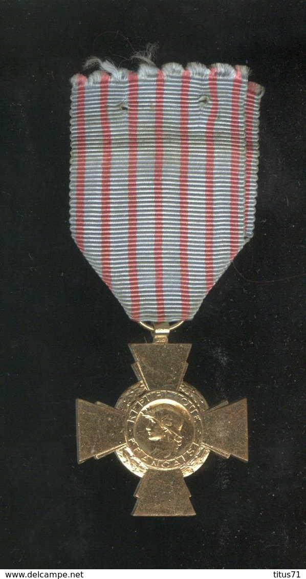 Médaille Croix Du Combattant ( Lot 4 ) - Francia