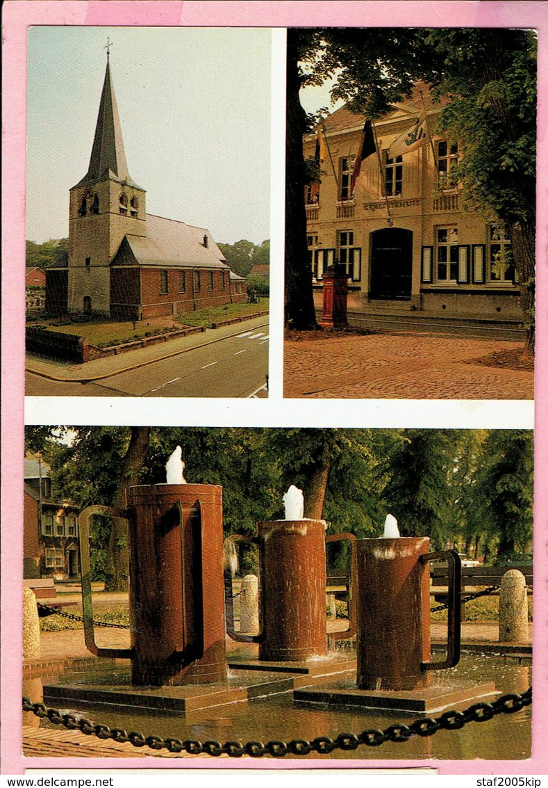 OLEN - Kerk-Gemeentehuis-Keizerspotten - Olen