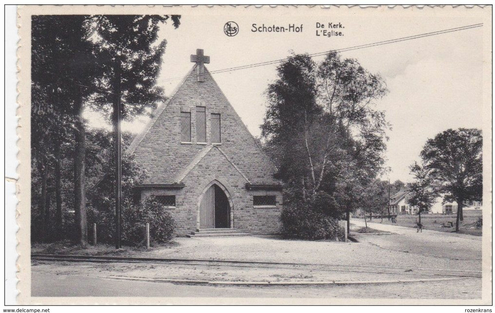 Schooten Schoten Schoten-Hof De Kerk L'Eglise Schotenhof (In Zeer Goede Staat) - Schoten