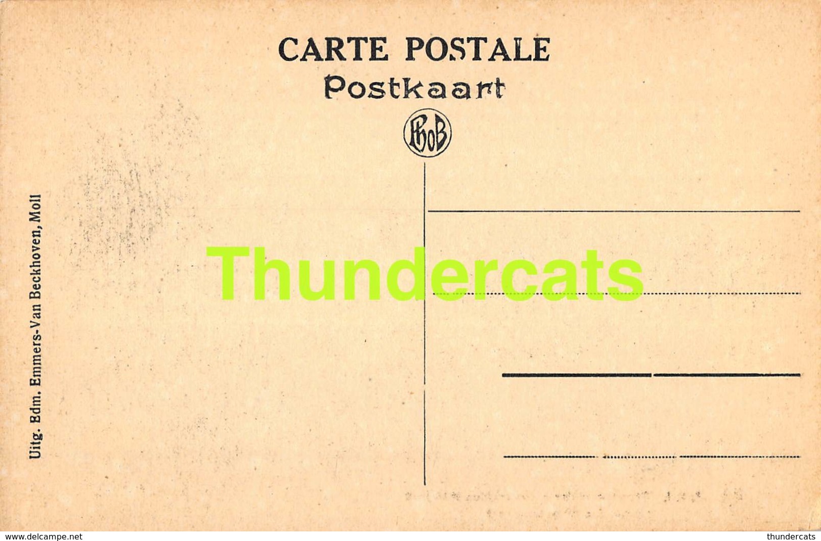 CPA MOL MOLL STANDBEELD DER GESNEUVELDEN 1914-1918 - Mol