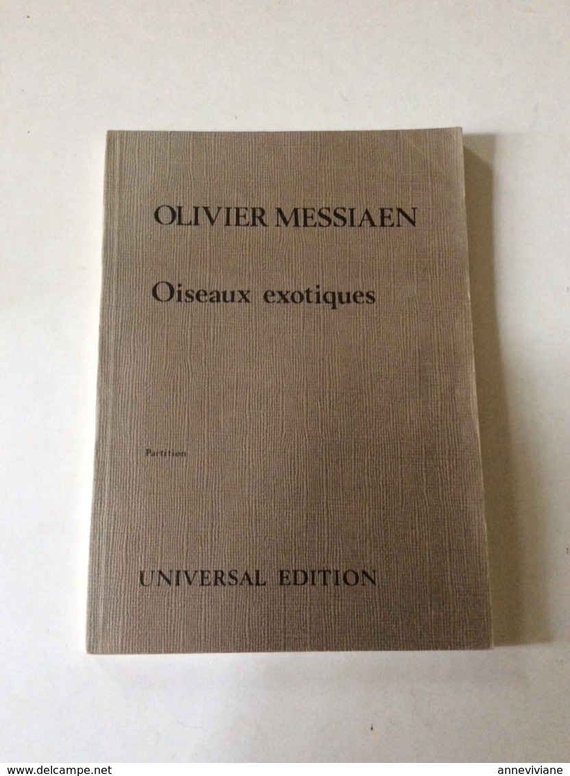 Olivier MESSIAEN. Oiseaux Exotiques - M-O