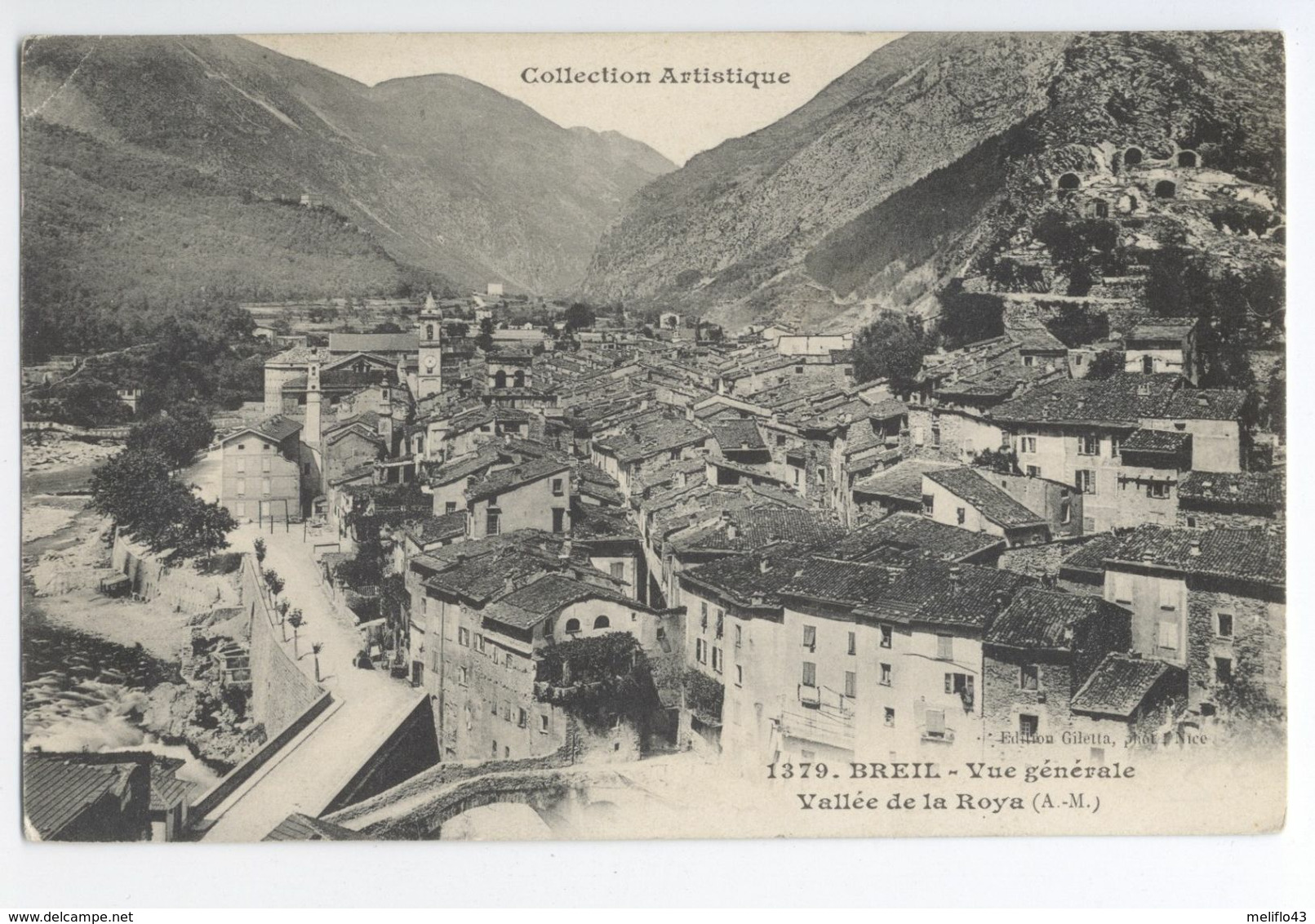 06/CPA -  Breil - Vue Générale - Vallée De La Roya - Breil-sur-Roya