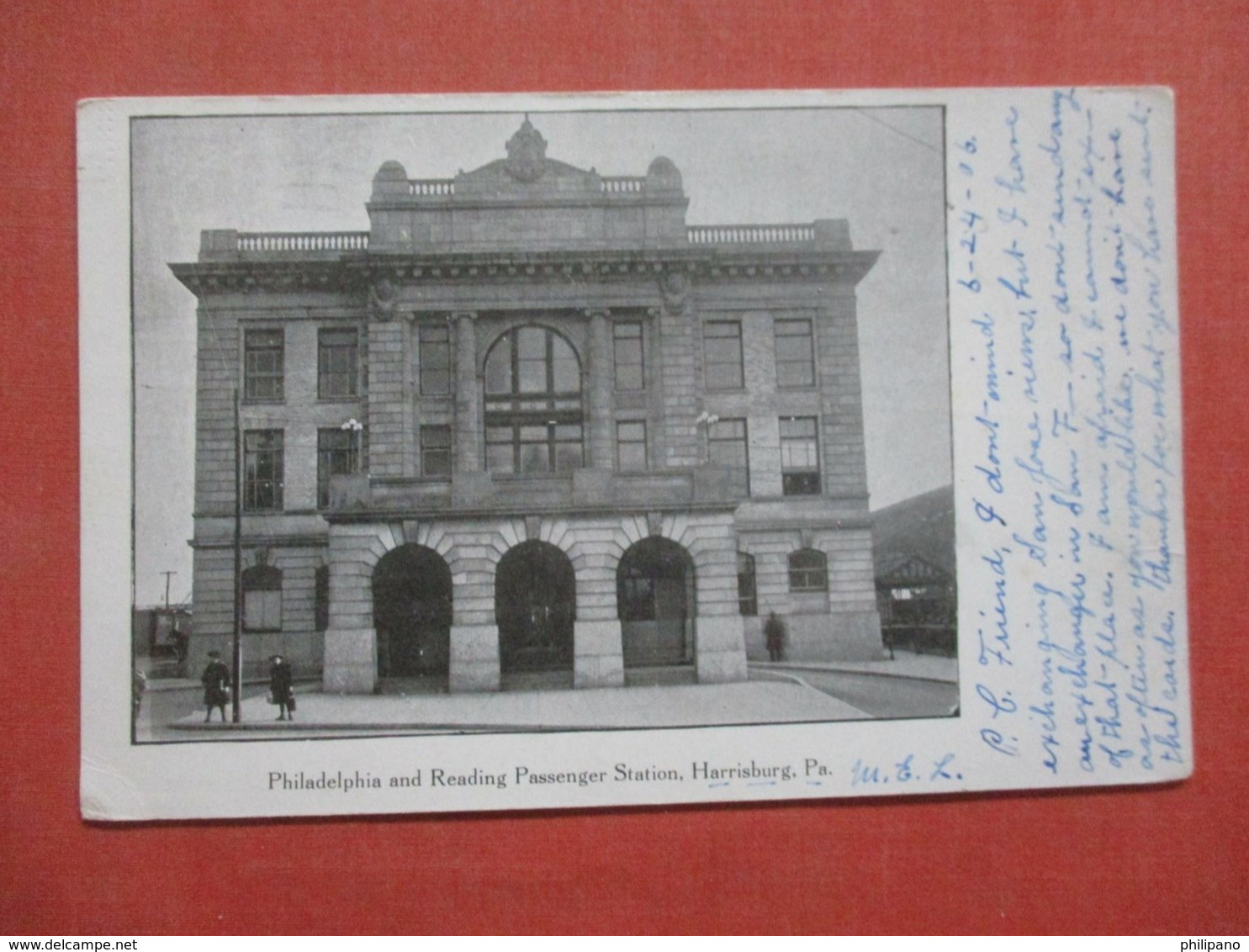 Philadelphia > & Reading  R.R. Passenger Station   Harrisburg  Pennsylvania > Harrisburg>  Ref 4321 - Harrisburg