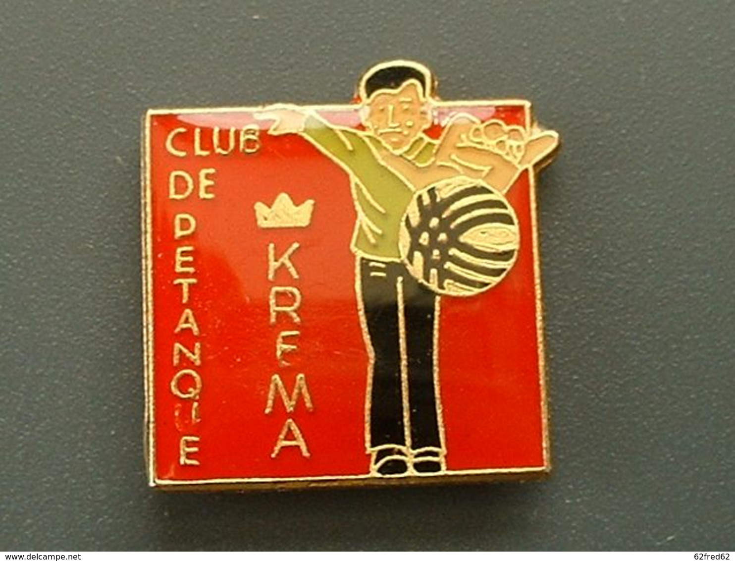 Pin's PETANQUE - KREMA - Pétanque