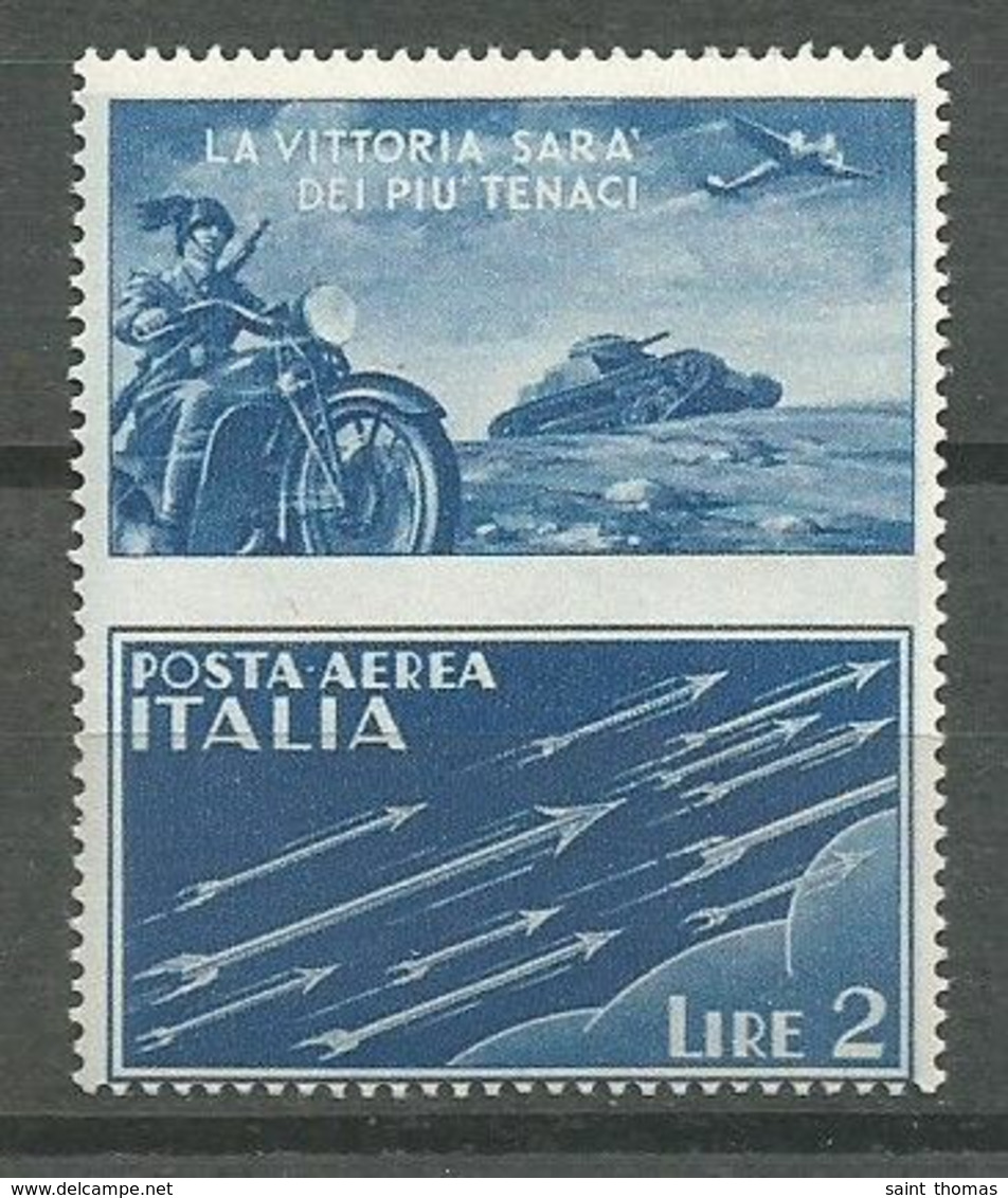 Italy Italia Sassone 12C MNH / ** 1942 War Propaganda Di Guerra Non Emessi Unissued - Kriegspropaganda