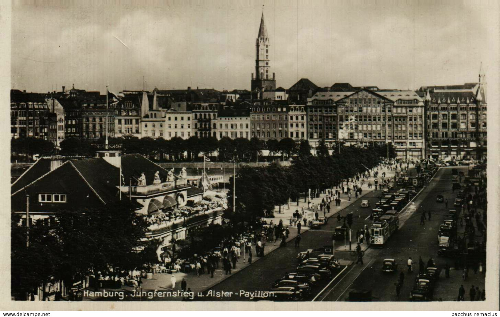 HANSESTADT HAMBURG Jungfernstieg U. Alster-Pavillon - Finkenwerder