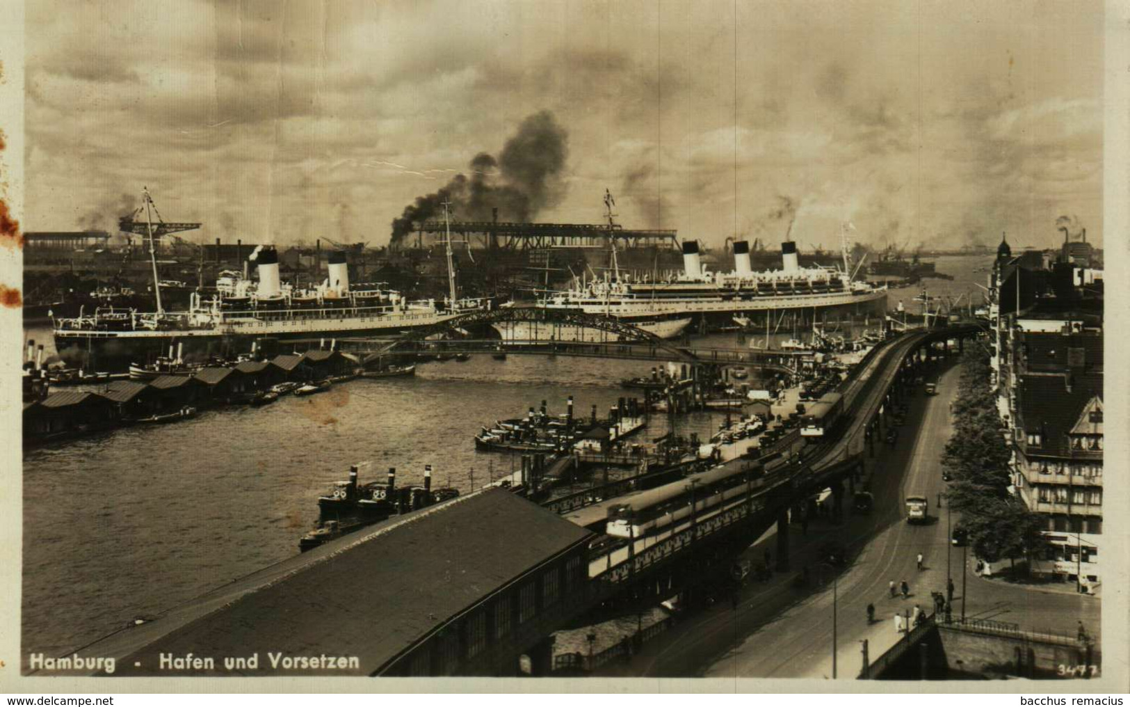 HANSESTADT HAMBURG Hafen Und Vorsetzen - Finkenwerder