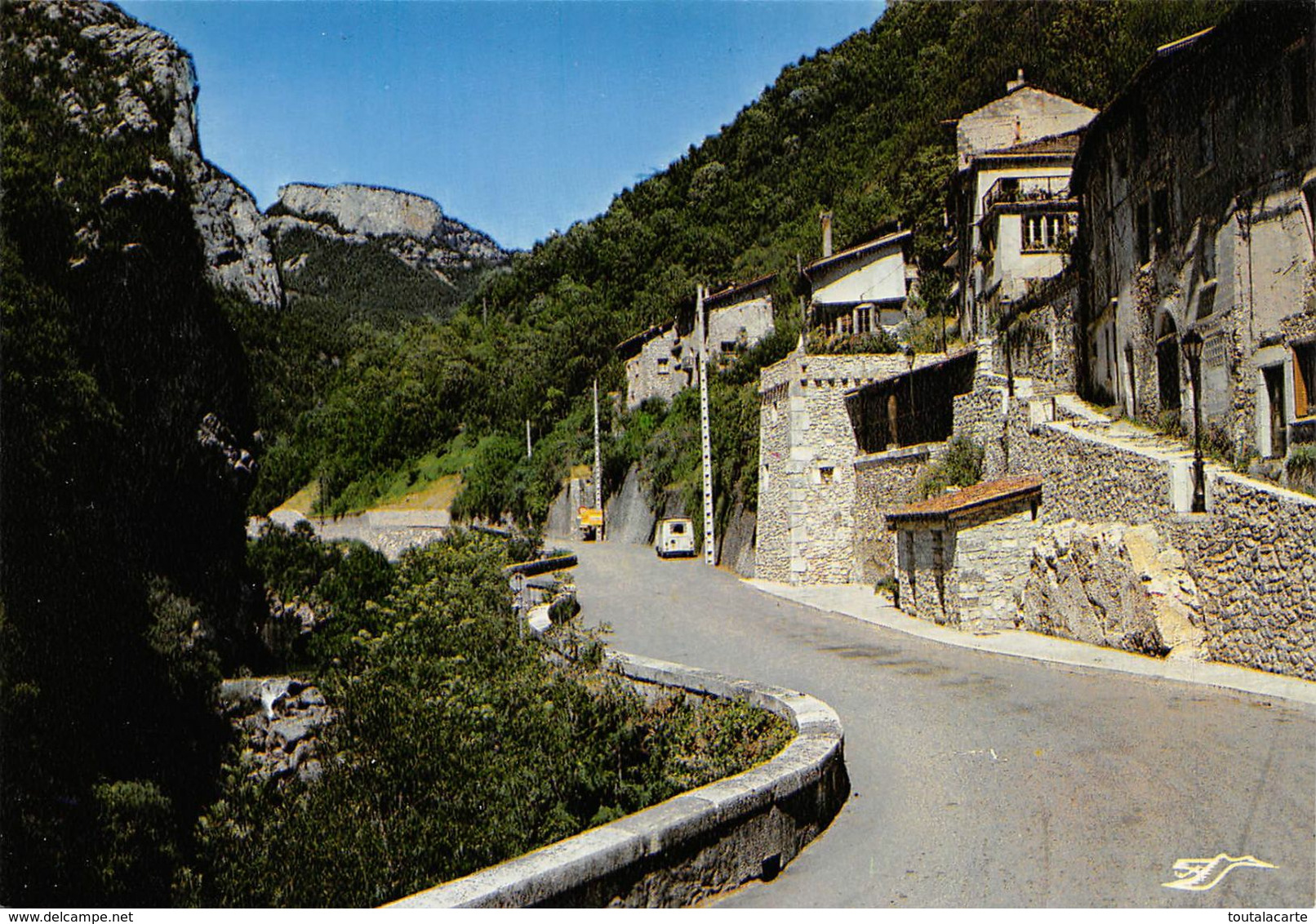 CPSM 38 PONT EN ROYANS LE QUARTIER DE VILLENEUVE   Grand Format  15 X 10,5 Cm - Pont-en-Royans