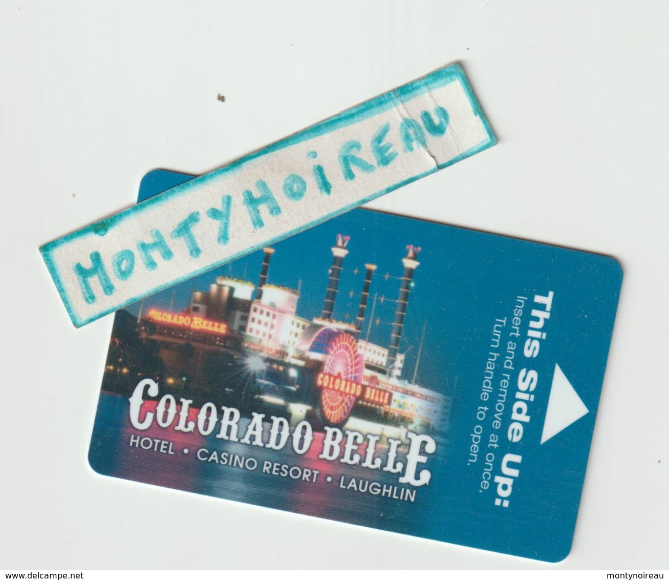 Télécarte - Carte  Clés D ' Hôtel :  Colorado  Belle , Hotel  Casino  Sur  Bateau , Laughlin - Hotel Key Cards