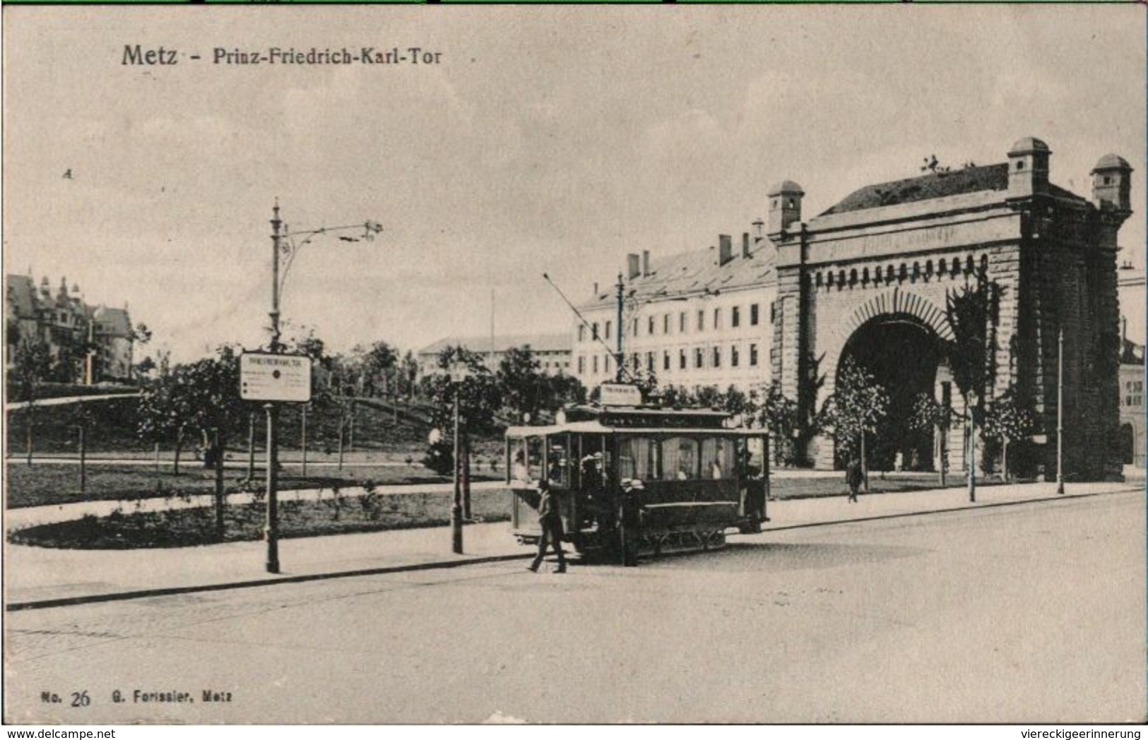 ! [57] Cpa, Metz, Straßenbahn, Tram - Metz