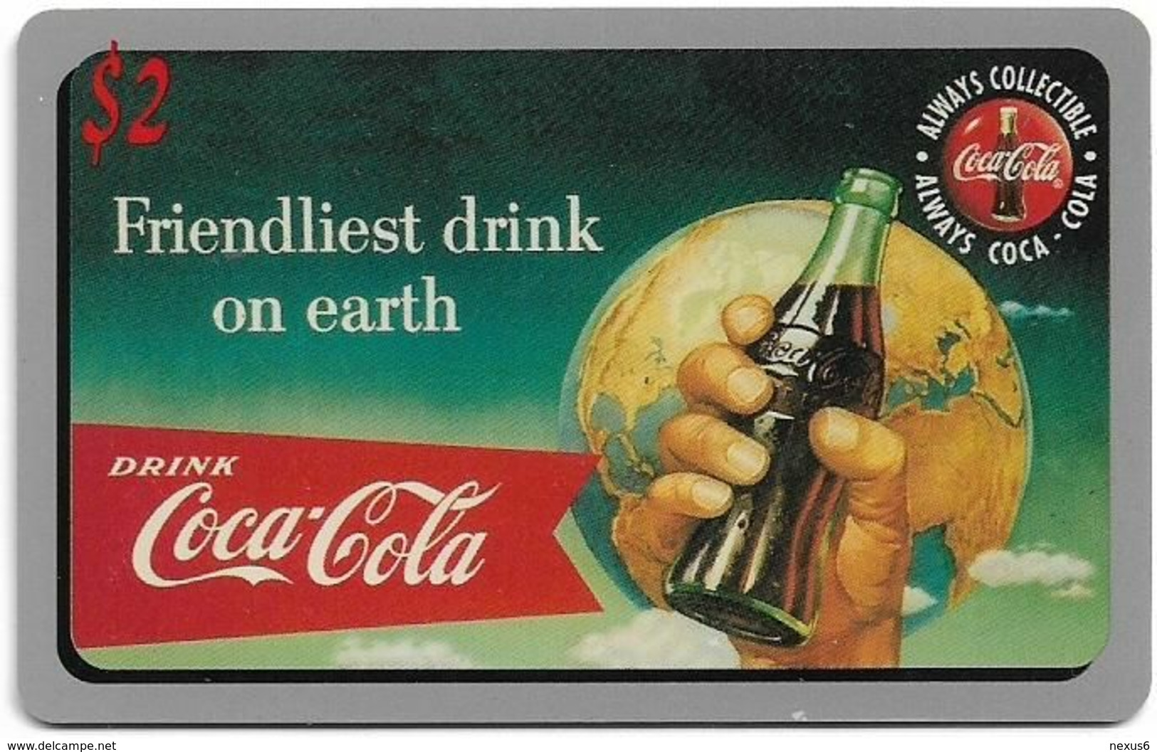 USA - Sprint - Coca Cola Score Board '95 - SBI-488 - Coca Cola Adv. #47, Remote Mem. 2$, 12.1995, 7.100ex, Mint - Sprint