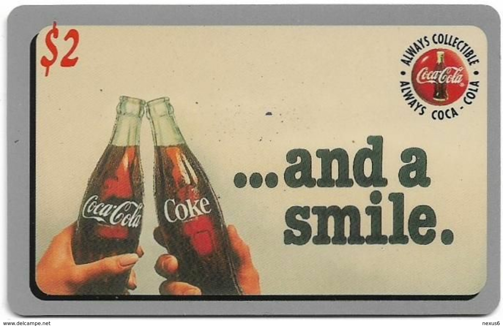 USA - Sprint - Coca Cola Score Board '95 - SBI-490 - Coca Cola Adv. #49, Remote Mem. 2$, 12.1995, 7.100ex, Mint - Sprint