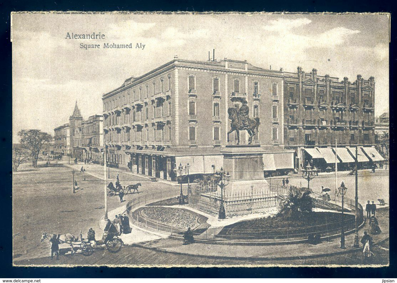 Cpa Egypte Alexandrie Square Mohamed Aly  AVR20-59 - Alexandrie