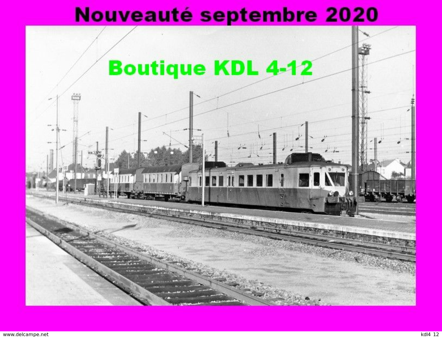 AL - Lot De 15 Cartes Postales Modernes Ferroviaires - Région 2 - Nord - Série 9/2020 - Eisenbahnen