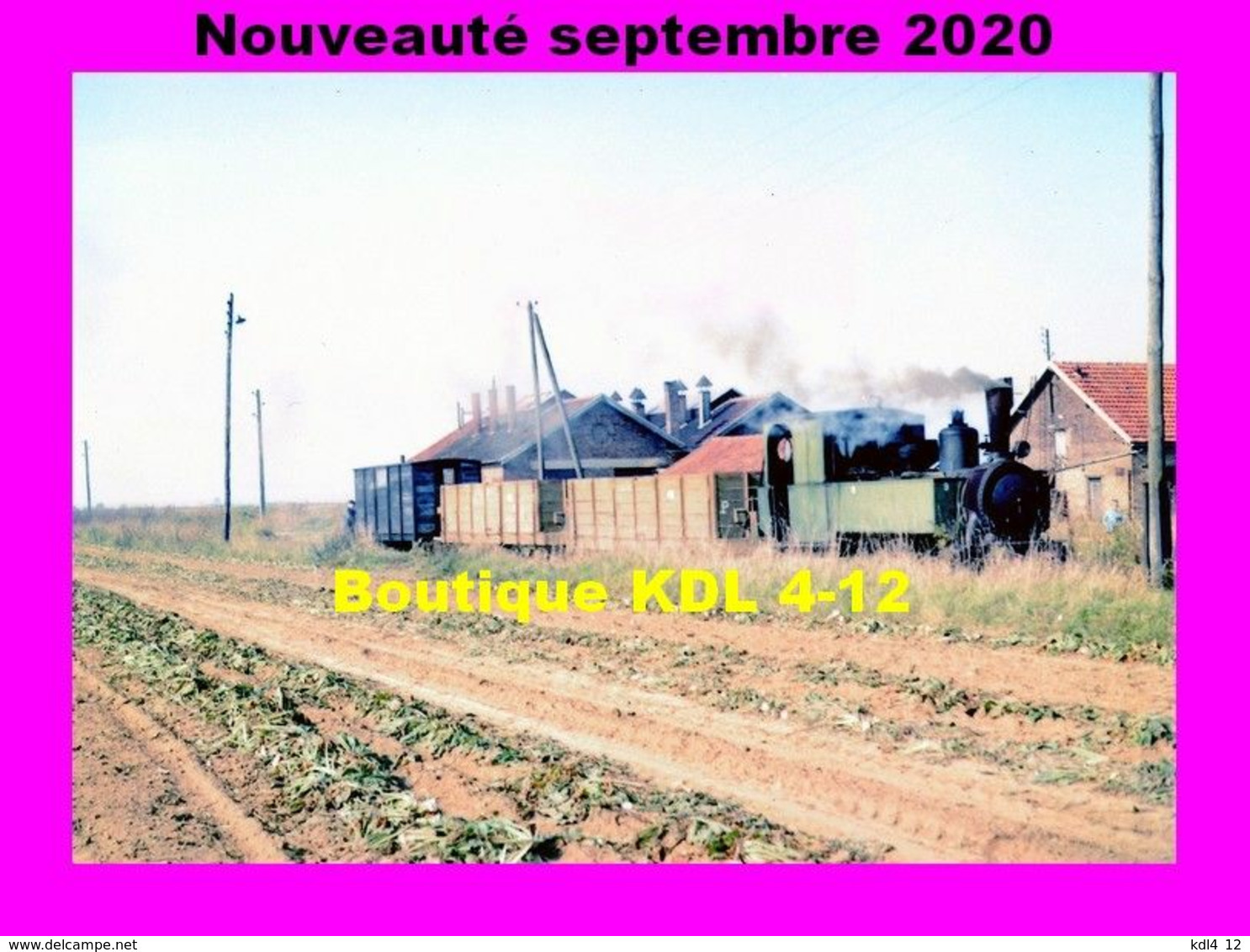 AL - Lot de 15 cartes postales modernes ferroviaires - Région 2 - Nord - Série 9/2020